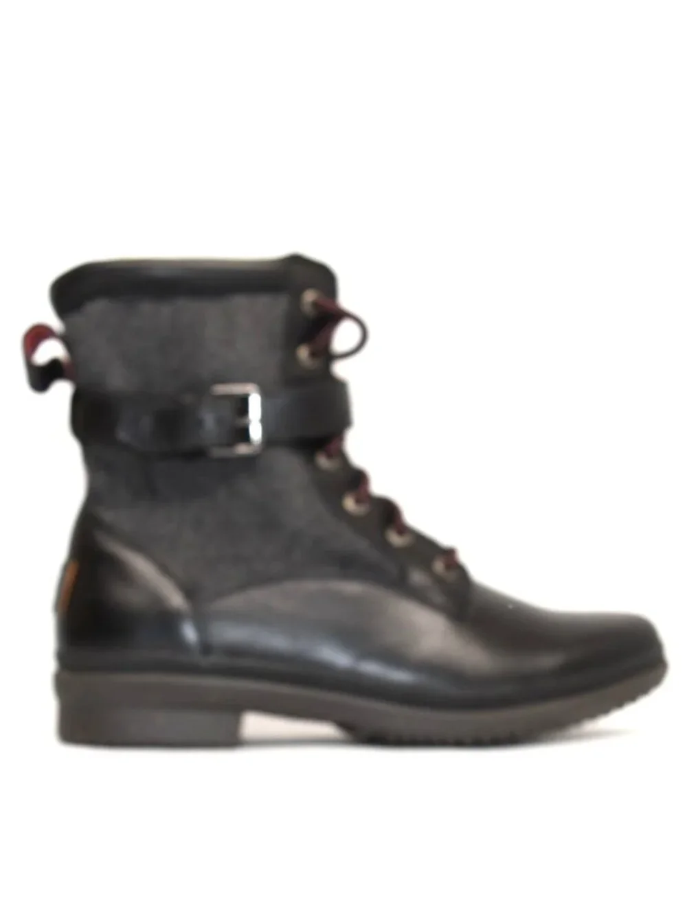 New! Ugg Kesey Waterproof Boot Black Wool Size 8 1005264 DD540
